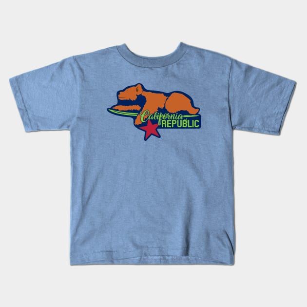 California Dreaming Kids T-Shirt by Purgatory Mercantile